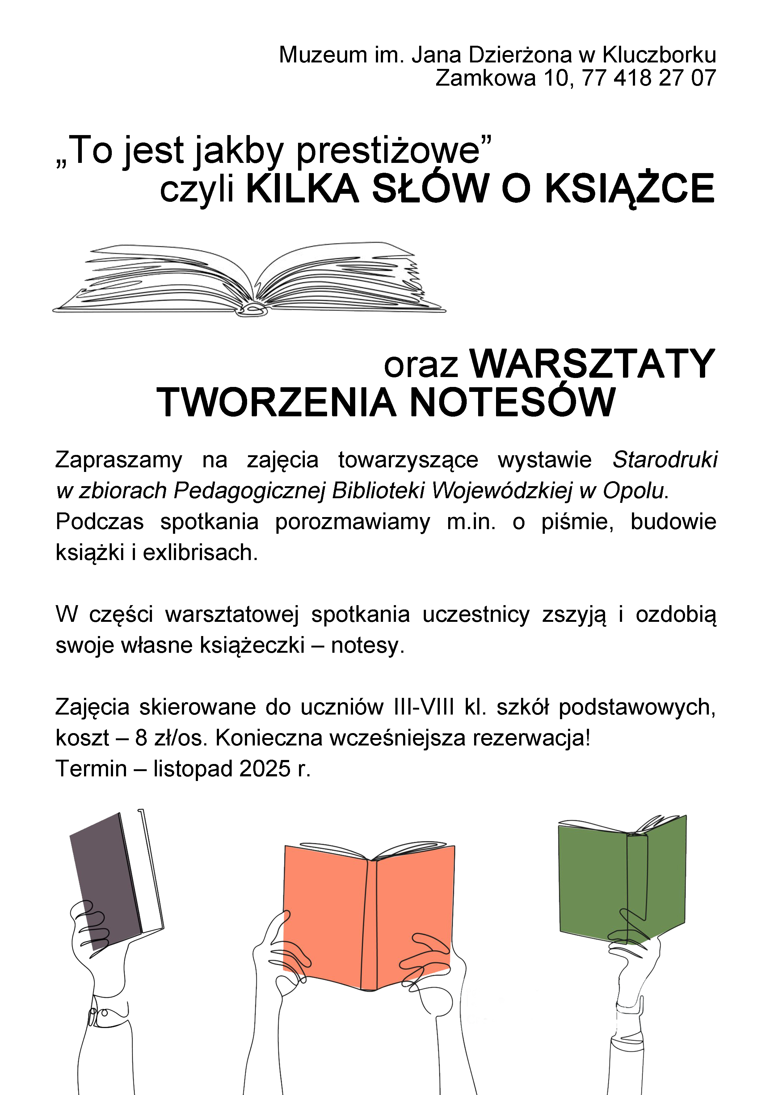 Warsztaty tworzenia notesów