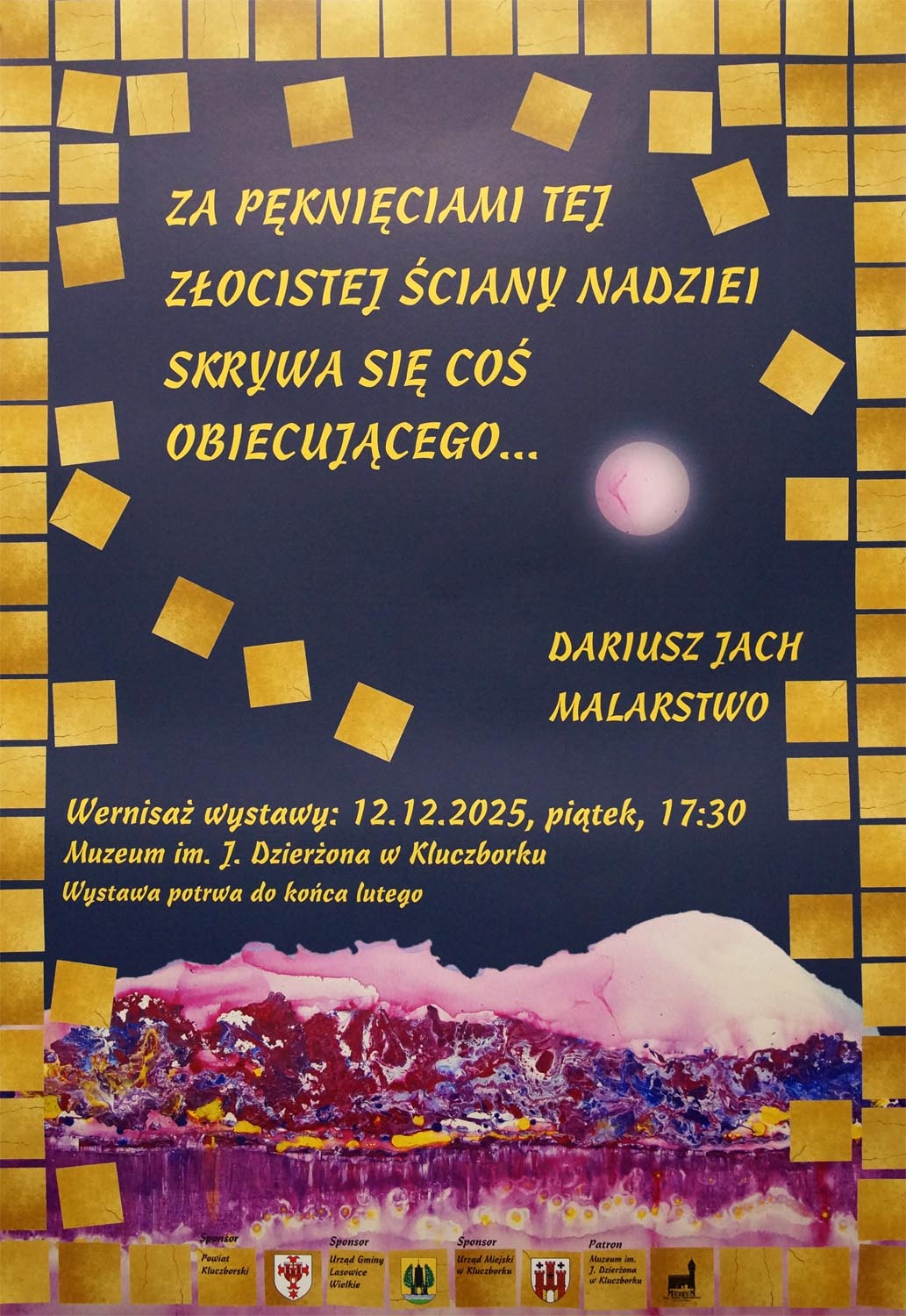 12.12.2026 wernisaż wystawy Dariusza Jacha