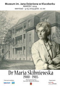 Dr Maria Skibniewska - plakat wystawy